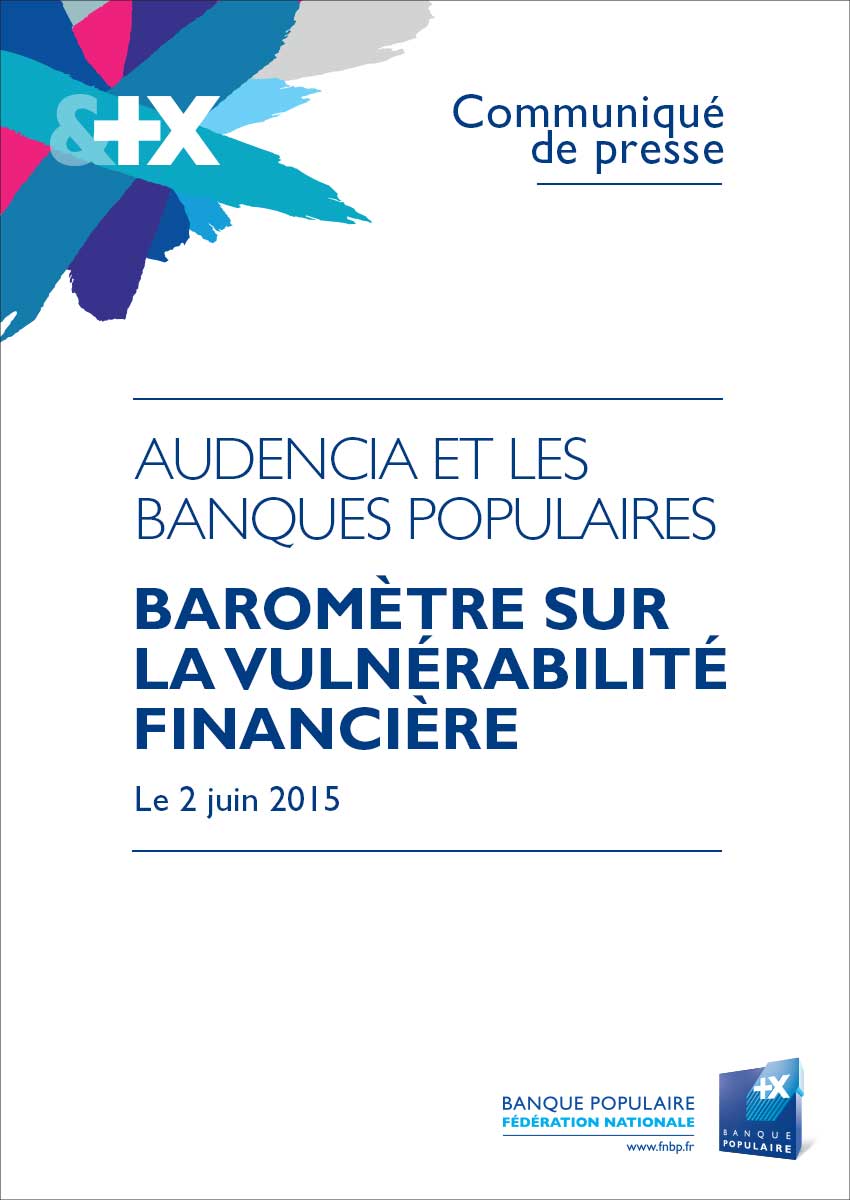 Communiqué de Presse Baromètre Audencia Banque Populaire